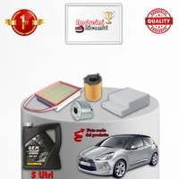 Inspektionskit Filter Und ÖL Citroen DS3 1.6 Hdi 84KW 114CV 2015->