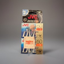 JVC - Mini DV60 M-DV60ME Digital Video Cassette 90 Mins - 2 Pack SEALED