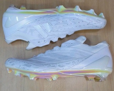 9.5 Adidas Adizero Electric Speed Juice White Football  display picture 3
