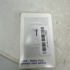 Maxxima LED Dimmer Light Switch - 3-Way/Singl...