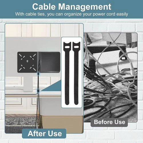 Metal Mounting Bracket for Intel NUC Mini PC 13 Pro 12 Pro 11 Pro Stylish Black
