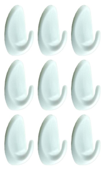 Selbstklebehaken Wandhaken Klebehaken Garderobenhaken Handtuchhaken Badhaken-image