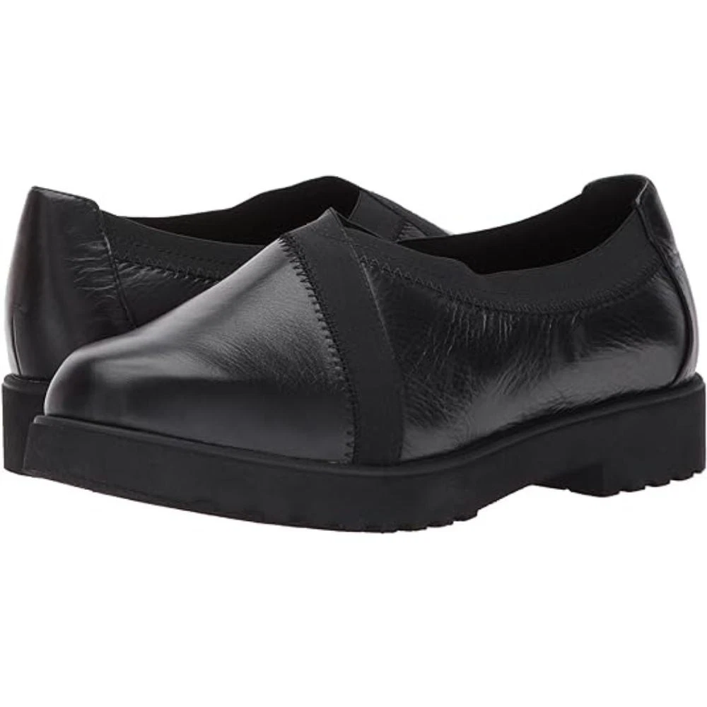 Mocassino donna Clarks Bellevue Cedar slip on pelle nero