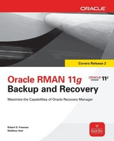 Oracle Rman 11G Backup And Recovery Robert Freeman (U. A.) Taschenbuch Englisch
