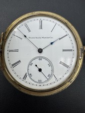 1890 Elgin 14K Gold Filled 16S 7j Grade 114 Model 3 Full Hunter Pocket Watch