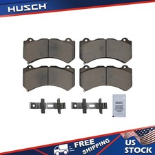 Front Brake Pads w/Hardware for Chevrolet Chevy Camaro Cadillac ATS CTS Durango