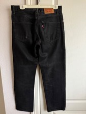 Levis 550 Black Jeans 31x30 Relaxed Fit Made In USA