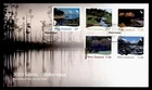 DR WHO 2003 NEW ZEALAND FDC WATERWAY COMBO $2 M79671