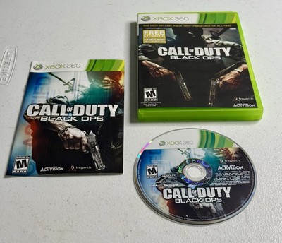 Call of Duty: Black Ops (Microsoft Xbox 360, 2011) CIB, Tested