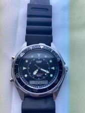Vintage Casio AMW-320R Analog Digital Mens Wa...