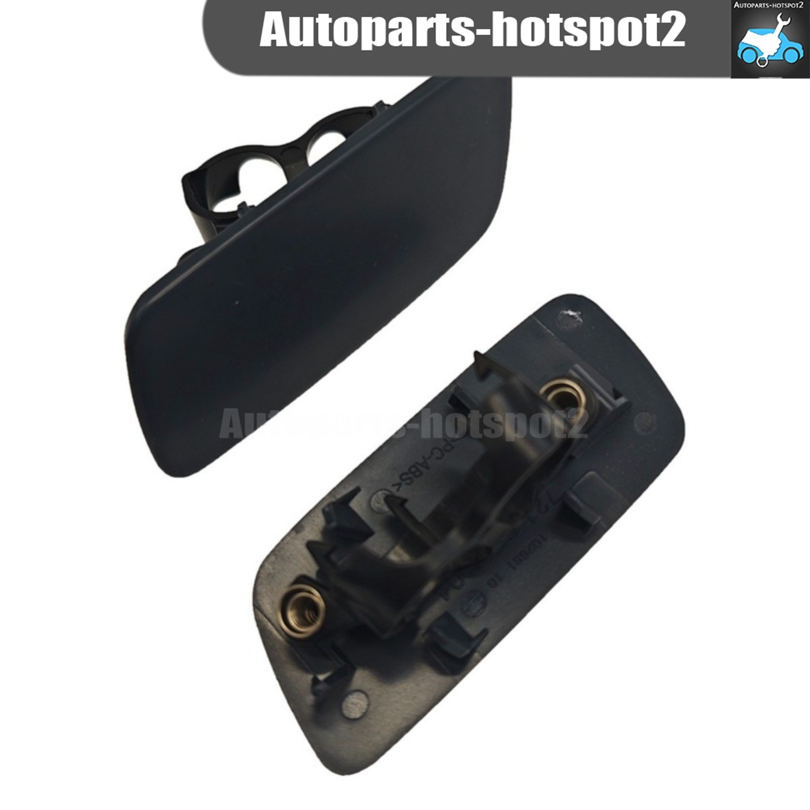 Right & Left Headlight Washer Cover 61677244960 Fits For 10-18 Rolls-Royce Ghost
