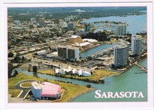 Postcard Sarasota Florida Perfect Climate For Vacationers