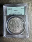 1901-O Morgan Silver Dollar PCGS MS63