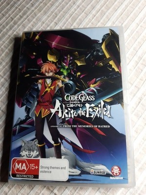 CODE GEASS.Akito the Exiled.Memories Of Hatred.Dvd.Brand New,Sealed.Reg 4