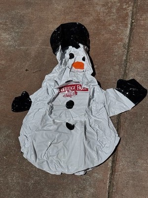 Pepperidge Farm Inflatable Snowman Promo Display 36  NEW