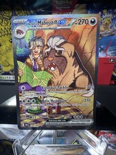 Pokémon TCG Arven's Mabosstiff EX #235/182 Sv10: Destined Rivals SAR on eBay