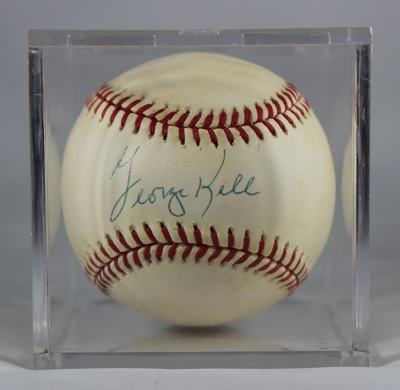 Signed Baseball ~George Kell~ Autograph Detroit Tigers *HoF* ~ PSA/DNA Authentic
