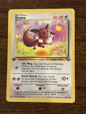 Eevee 1st Edition Common Jungle 51/64 MP/LP on eBay