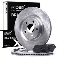 RIDEX Bremsenset Hinten Bremsscheiben Beläge für AUDI A4 Avant (8K5, B8) Q5