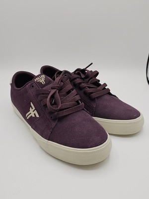 Fallen Bomber Skate Shoes Wine/Bone Size 7.5