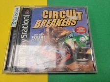 Circuit Breakers Sony PlayStation 1, 1998 Case And Manual Cover Only