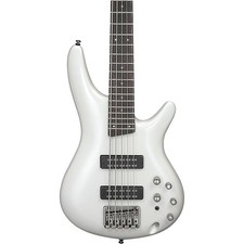 Ibanez SR305E 5String Electric Bass Pearl White