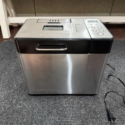 Breadman BK1050S 2 Pound Professional Bread Maker Stainless Steel w/ Manual
