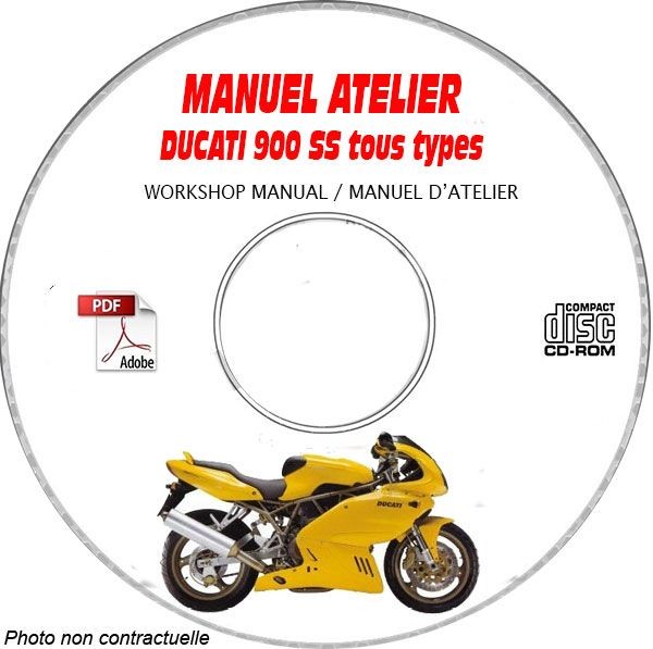 Notice de réparation Ducati 900 SS résoudre les pannes sur CD-ROM