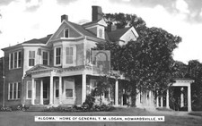 Algoma Home Of General T M Logan Howardsville Virginia VA - Reprint