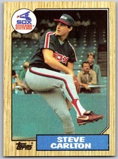 ⚾ 1987 Topps #718 Steve Carlton Chicago White Sox