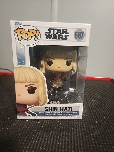 Funko Pop! Shin Hati 687 Disney Star Wars Ahsoka Vinyl Figure Toy Merch Sci-Fi