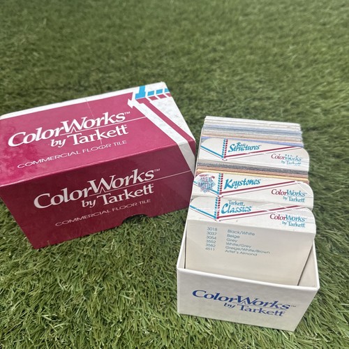 Tarkett Colorworks Floor Tile Commercial Sample Color Block 33 Qty 1/8 Thickness