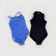 Dance Leotard Bundle Lot Of 2 Youth Size 8-10 Ballet Jazz Lyrical VGUC
