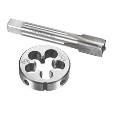 M14 x 0.5mm Metric Tap and Die Set HSS Machine Thread Tap with Round Die