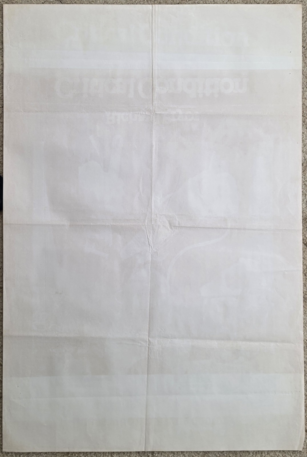 1987 Critical Condition 27x40 SS One Sheet Original Movie Poster Richard Pryor image 5