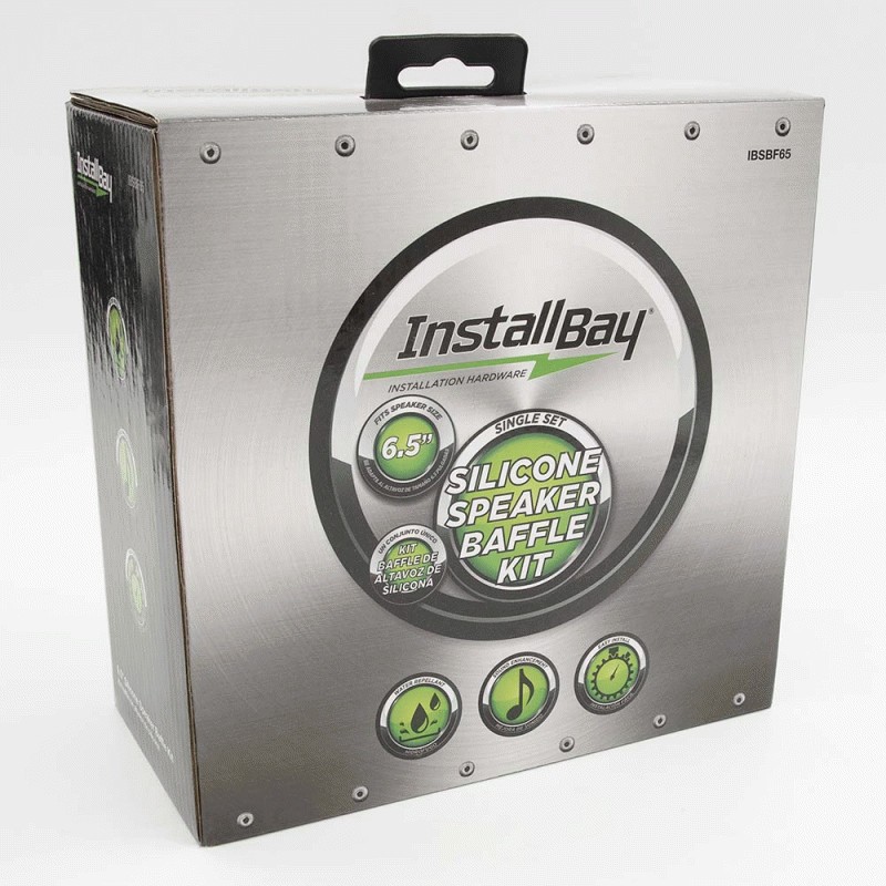 Metra IBSBF65 Install Bay 2 Piece Speaker Baffle Kit 6.5 Inch