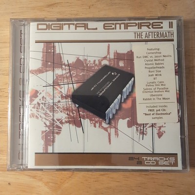 Digital Empire II: The Aftermath CD By Various Artists 2 CD Set With Sampler
