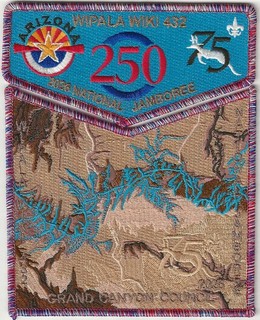 2026 National Jamboree Grand Canyon Council Wipala Wiki Lodge 432 set