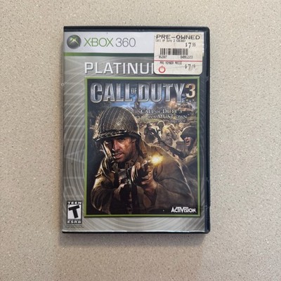 Call of Duty 3 -- Platinum Hits (Microsoft Xbox 360, 2008)
