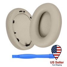 Replacement Ear Pads for Sony WH  1000XM3  - Memory Foam Brown