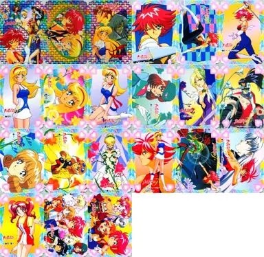 Bandai Cutie Honey F Petit Trading Card Collection Set 21
