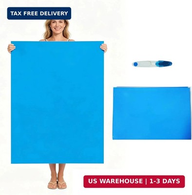 4ft x 2.8ft Extra Large Pool Liner Repair Patch, Exlarge Pool Liner Repair Patch