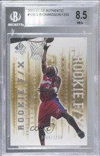 2000-01 SP Authentic Rookie F/X 668/1250 Quentin Richardson #108 BGS 8.5 s7f