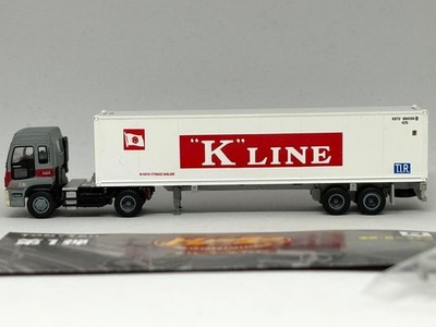 TOMYTEC The Trailer Collection 002 Isuzu Giga HighRoof Refrigerated 40ft N Scale