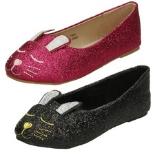 Ballerine Piatte Con Coniglio Spot On Per Bambine