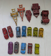 Vintage Tootsie Toy Diecast Metal Cars  Trailers Lot