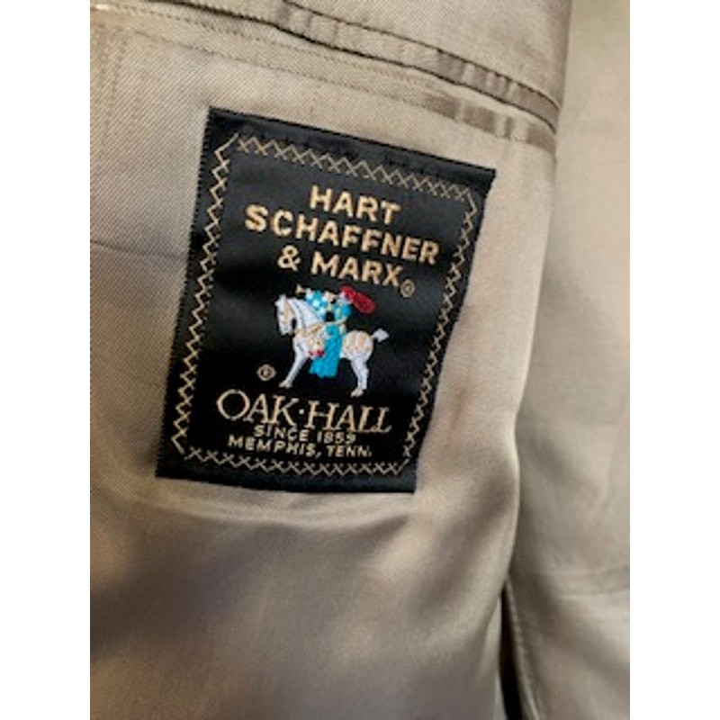 Hart Schaffner & Marx Oak Hill Men's 42L Brown Tweed Sportscoat