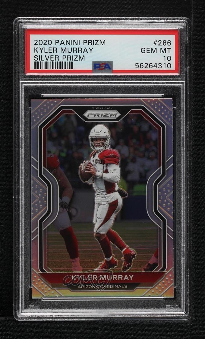 2020 Panini Prizm Silver Prizm Kyler Murray #266 PSA 10 GEM MT 14do