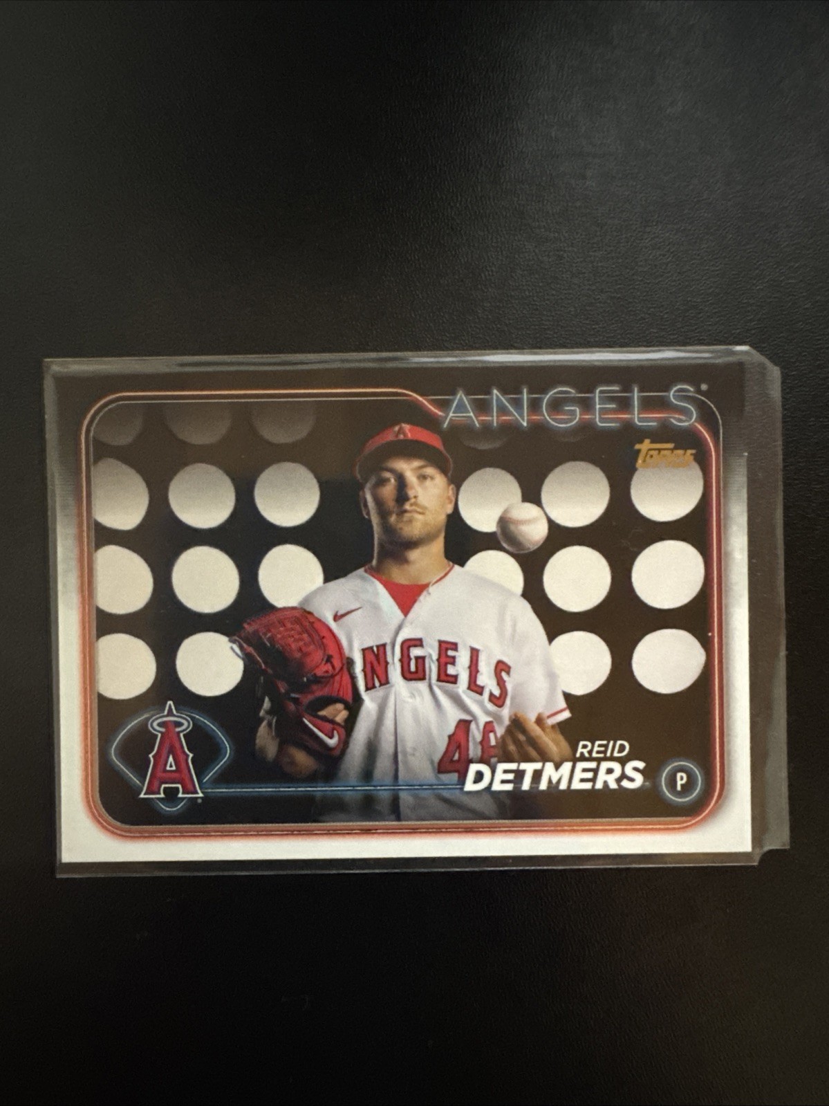 2024 Topps Series 1 - Reid Detmers #137 Golden Mirror SSP