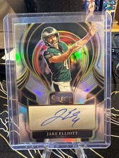 Jake Elliott 2025 Select Silver Prizm Auto